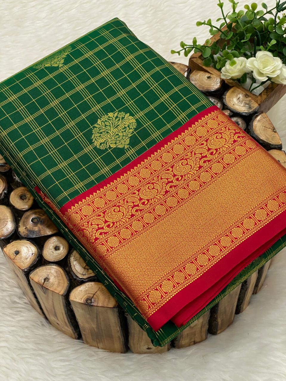 Vairaooshi Korvai Bridal Sarees
