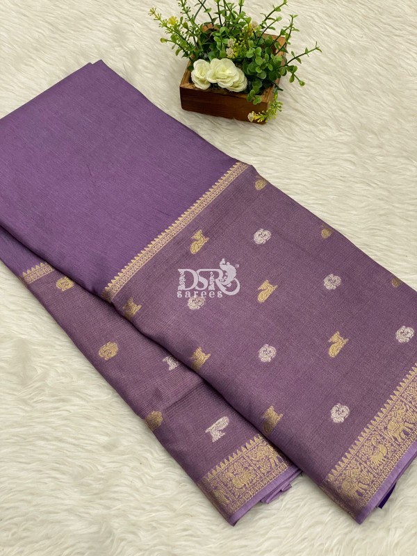 Pure Viscose silk saree