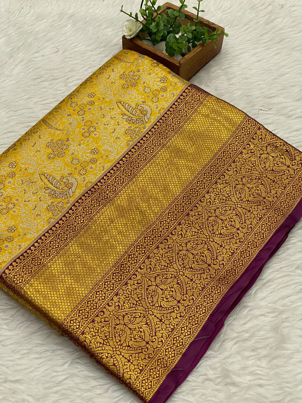 Semi Dharmavaram Pattu Saree
