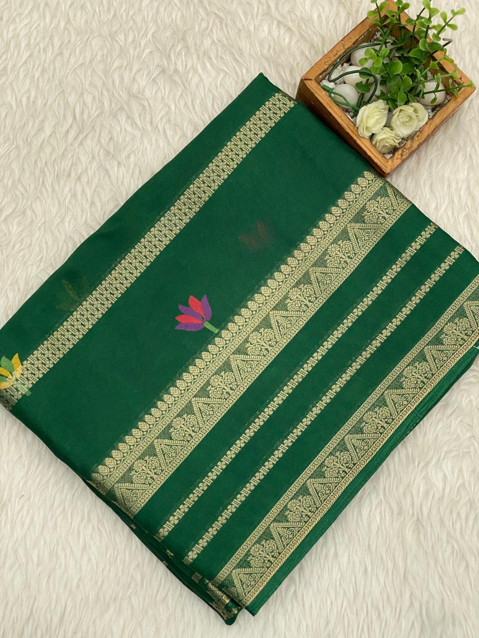 Semi Dola Silk Sarees