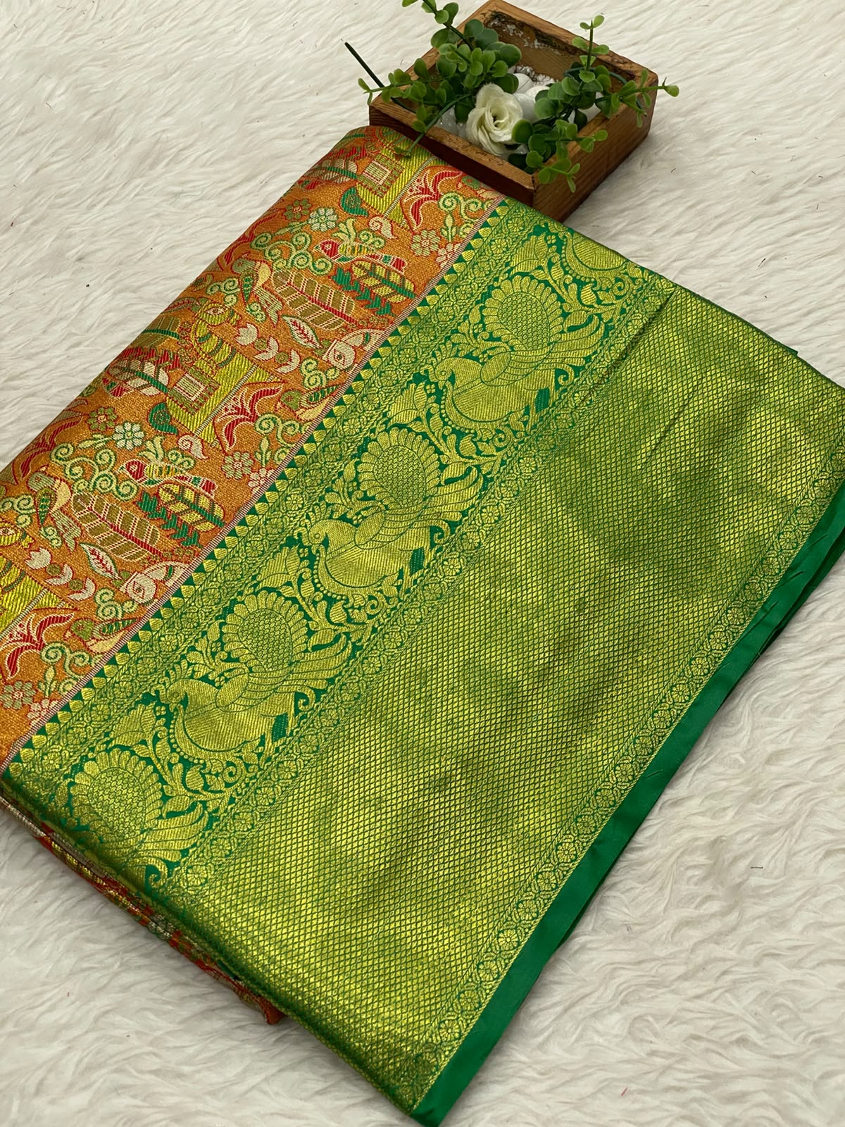 Semi Dharmavaram Pattu Saree