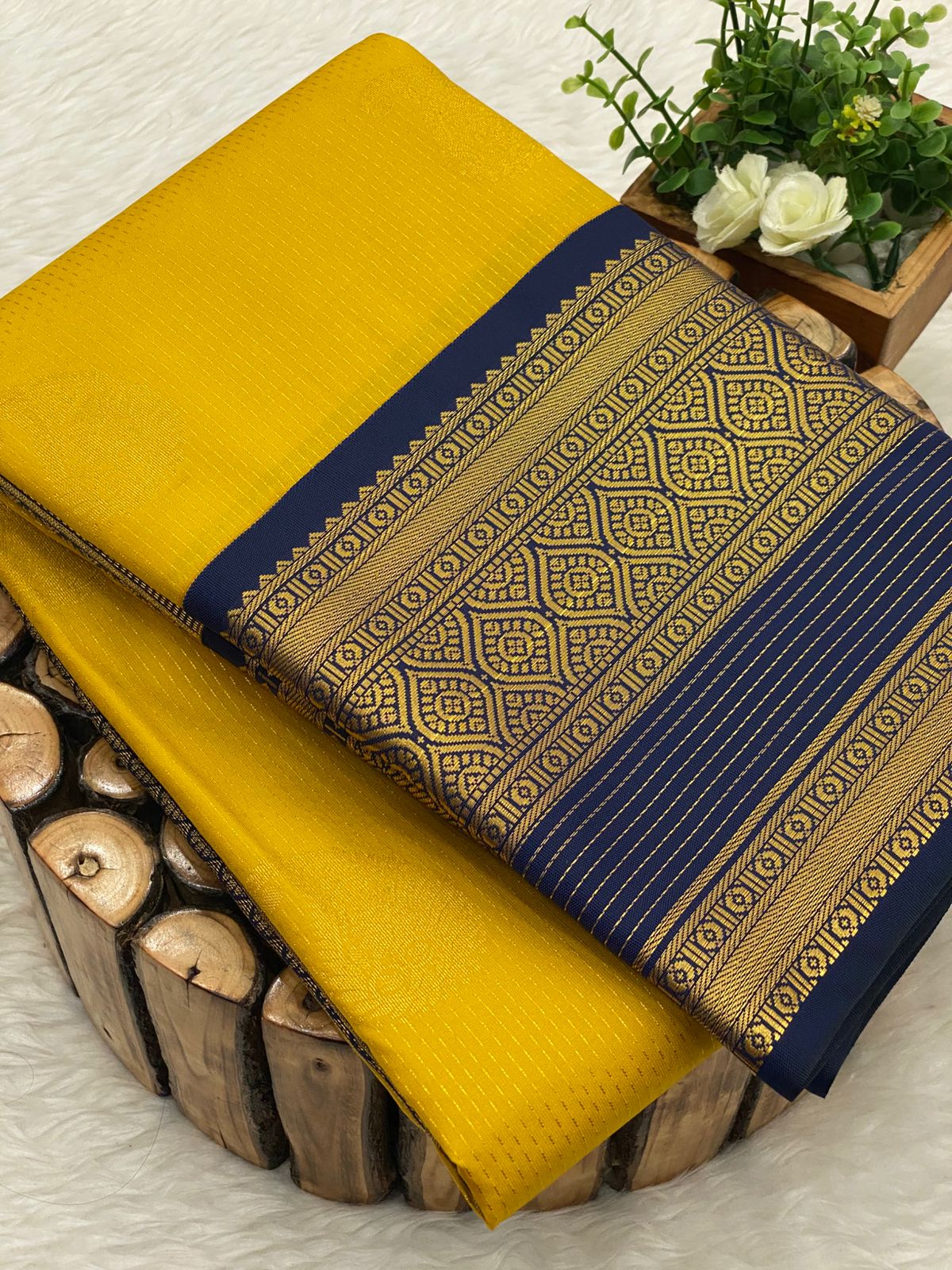 Premium Kanchi Korvai Border Saree-vol1