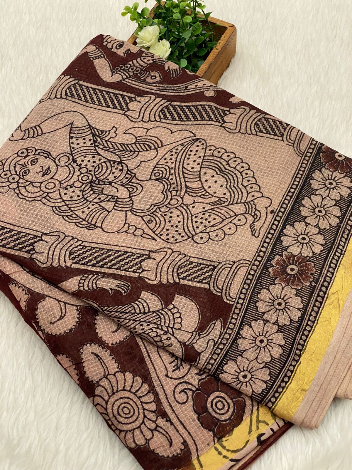 Kota Cotton Sarees with Zari