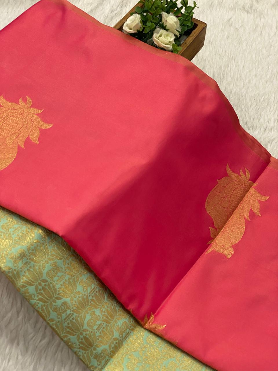 Borderless Soft Silk Saree - vol1