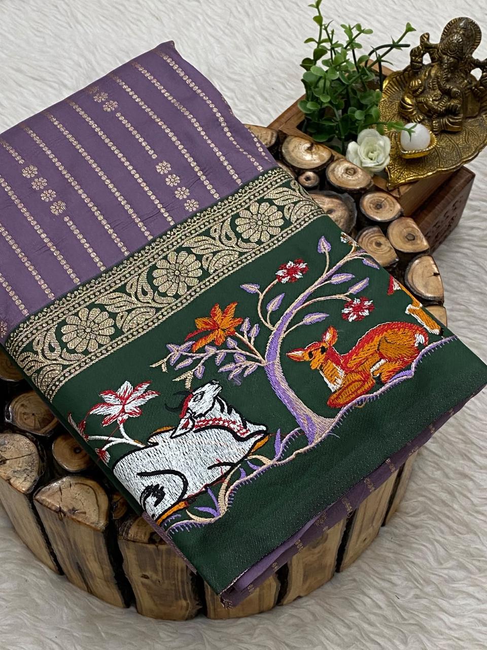 Premium Kanchi Soft Silk Saree-vol7