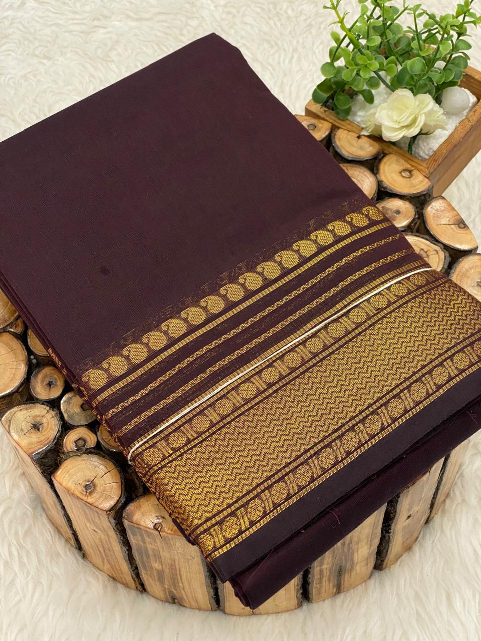 Chettinadu Cotton Sarees W/B