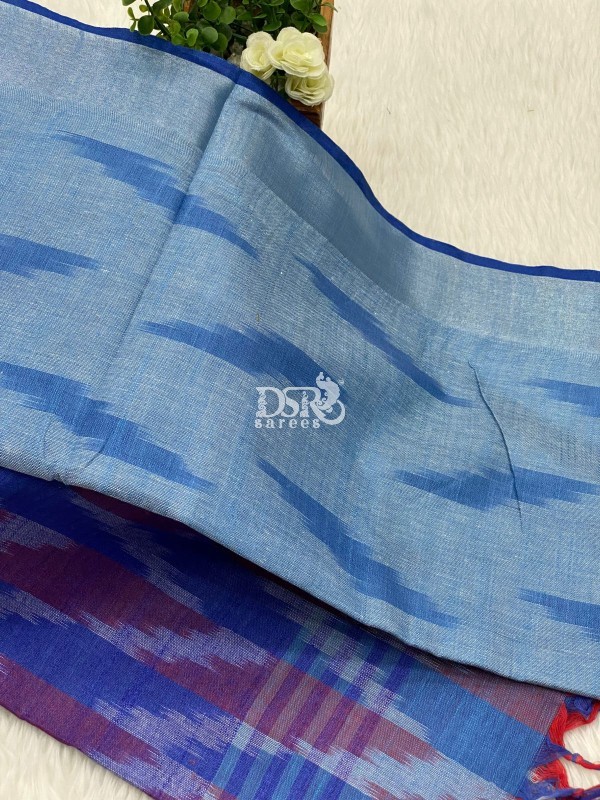 Art Linen Ikkat Sarees -VOL1