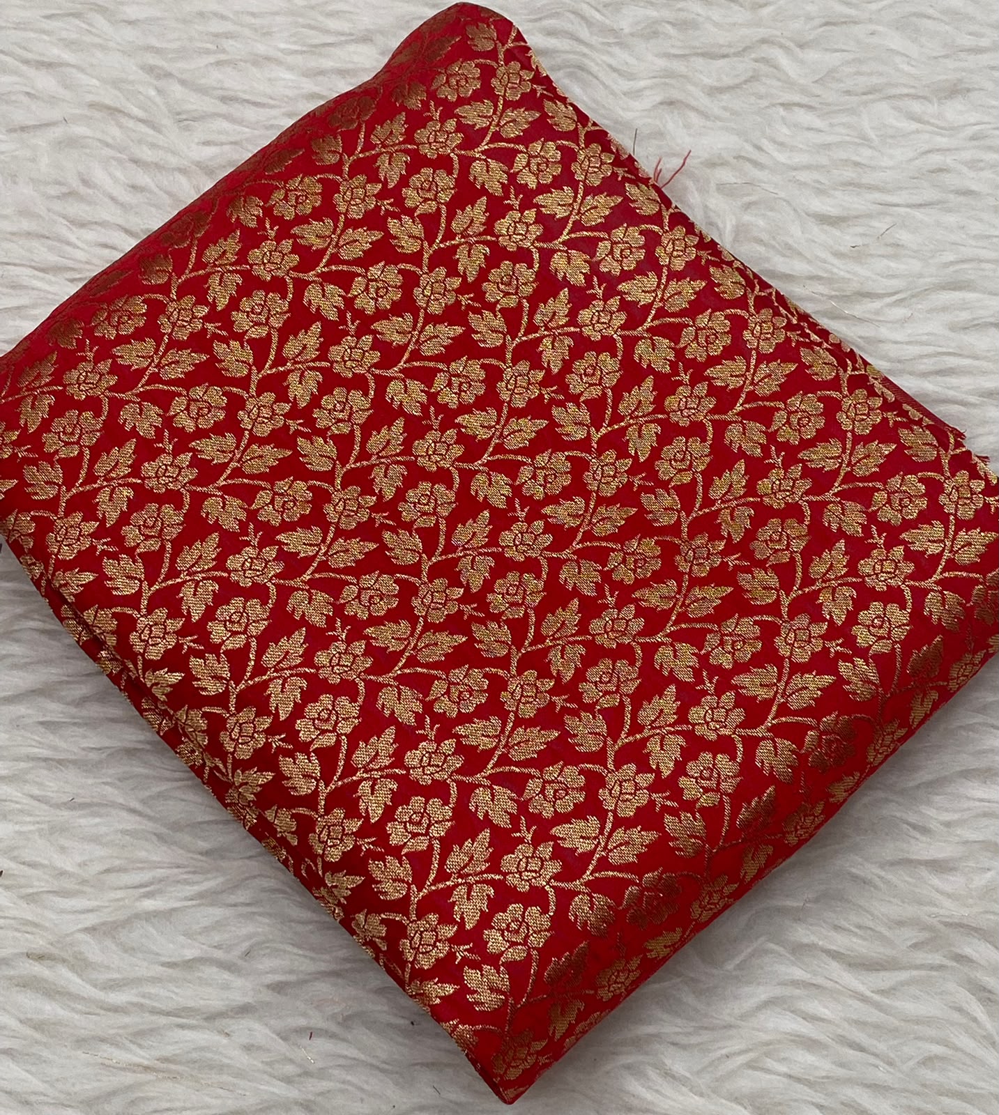 Satin Banarasi Brocade 1 mtr cut Blouse