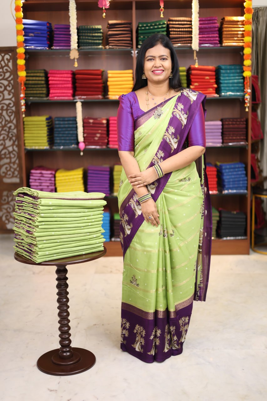 Semi Dola Silk Sarees
