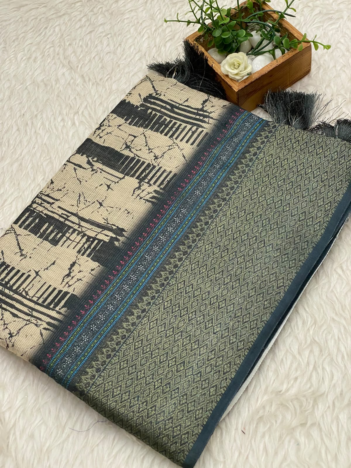 Kota Net Digital Print Saree