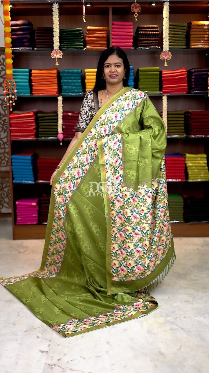 Semi Tussar Saree