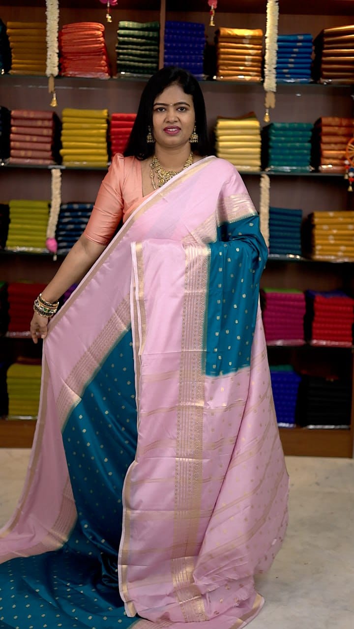 Premium Mysore Crepe Silk Sarees -VOL2