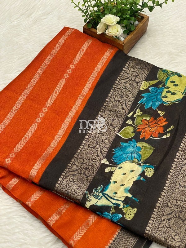 Semi Dola Silk Sarees