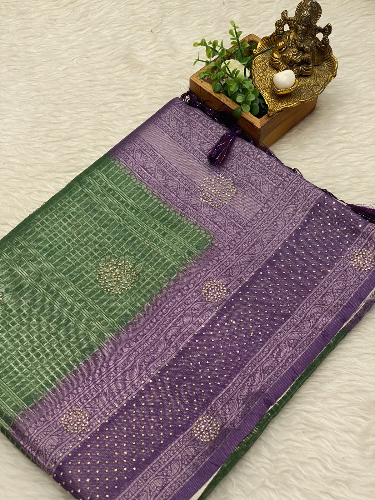 Softy With Stone Work Sarees