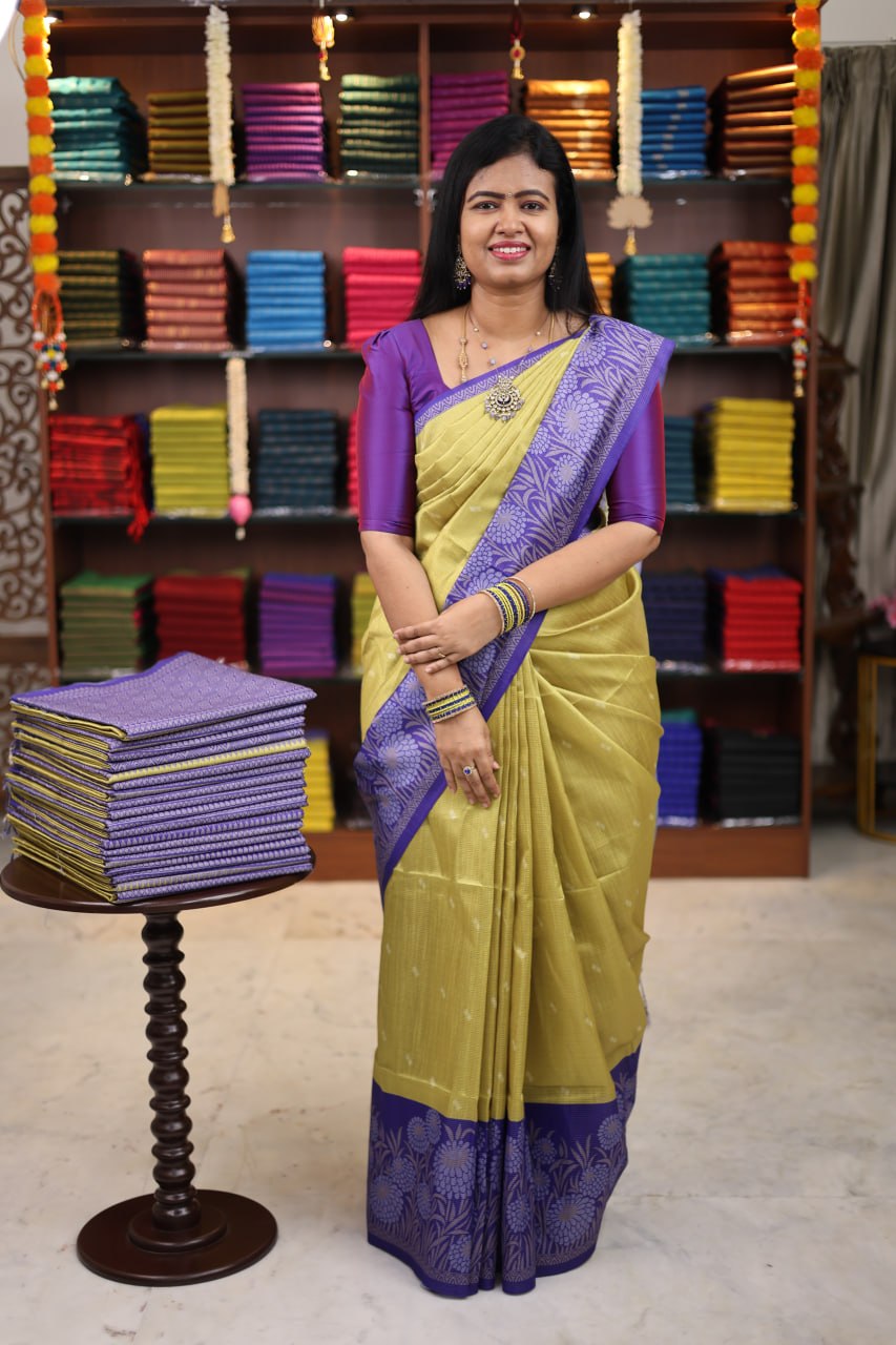 Semi Tussar Saree