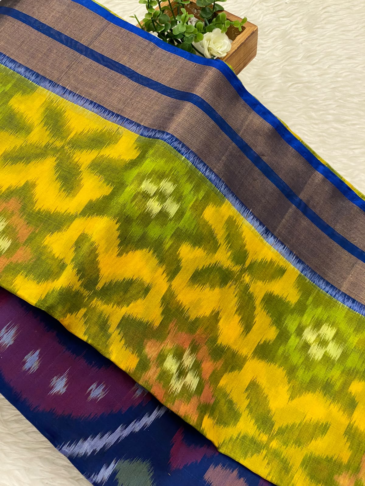 Silk Cotton Pochampally Saree