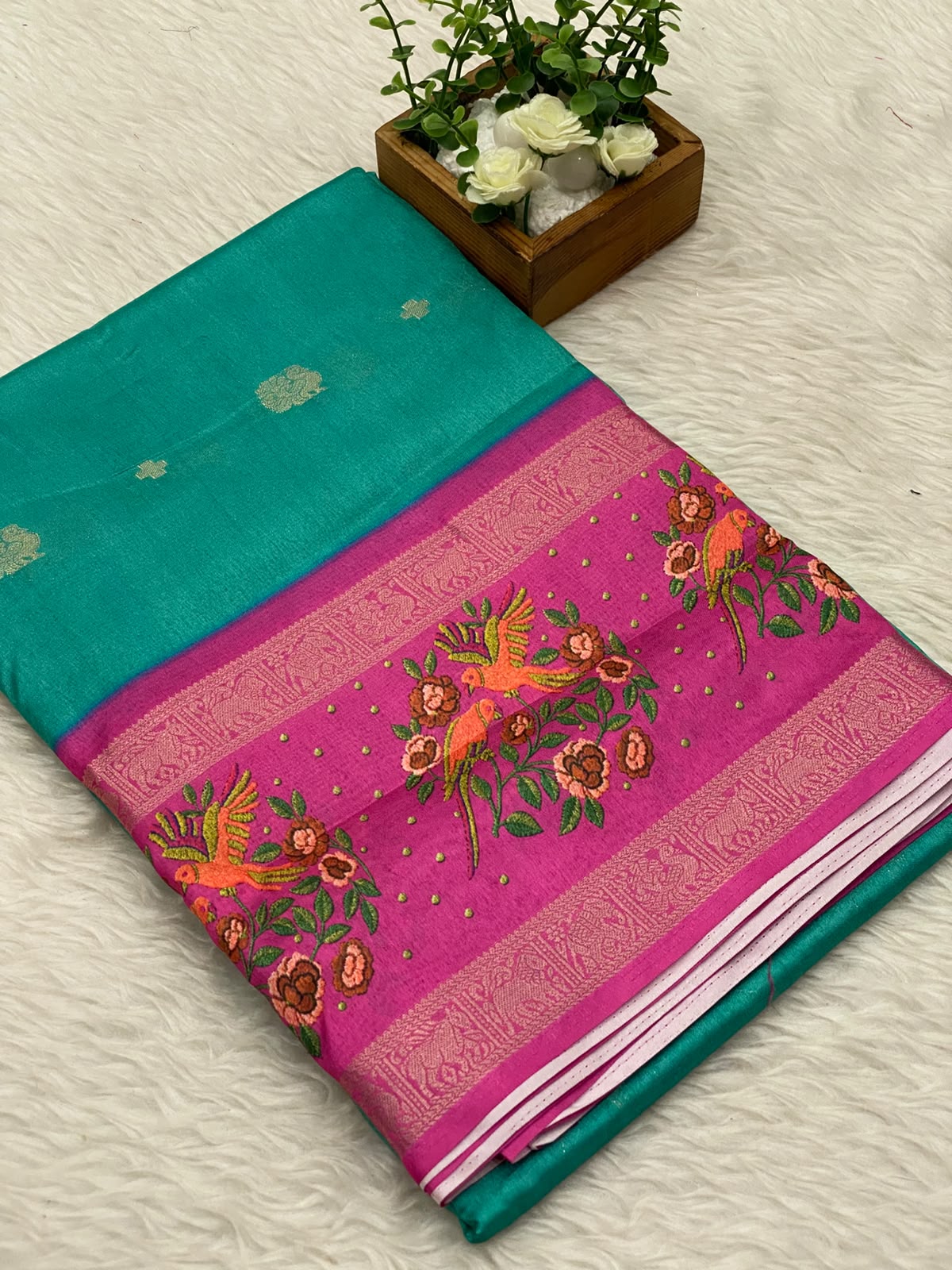 Semi Dola Silk Sarees