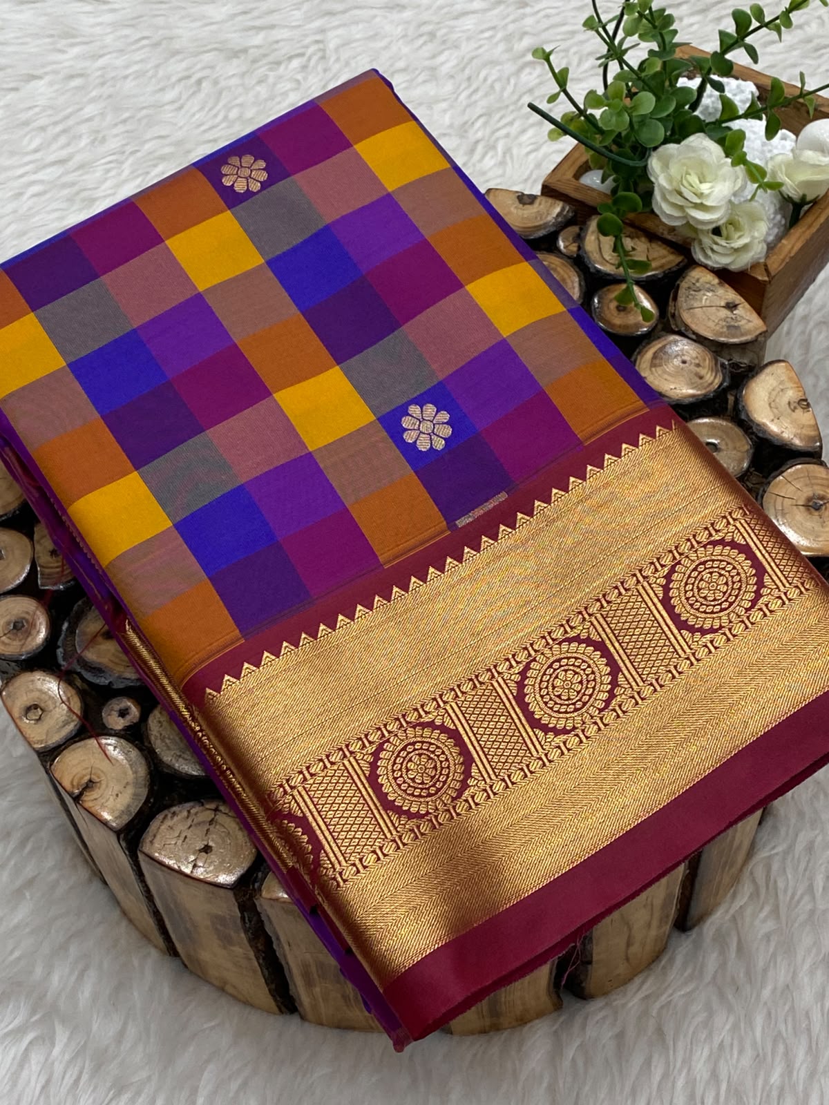 Paalum Pazhamum Bridal Saree