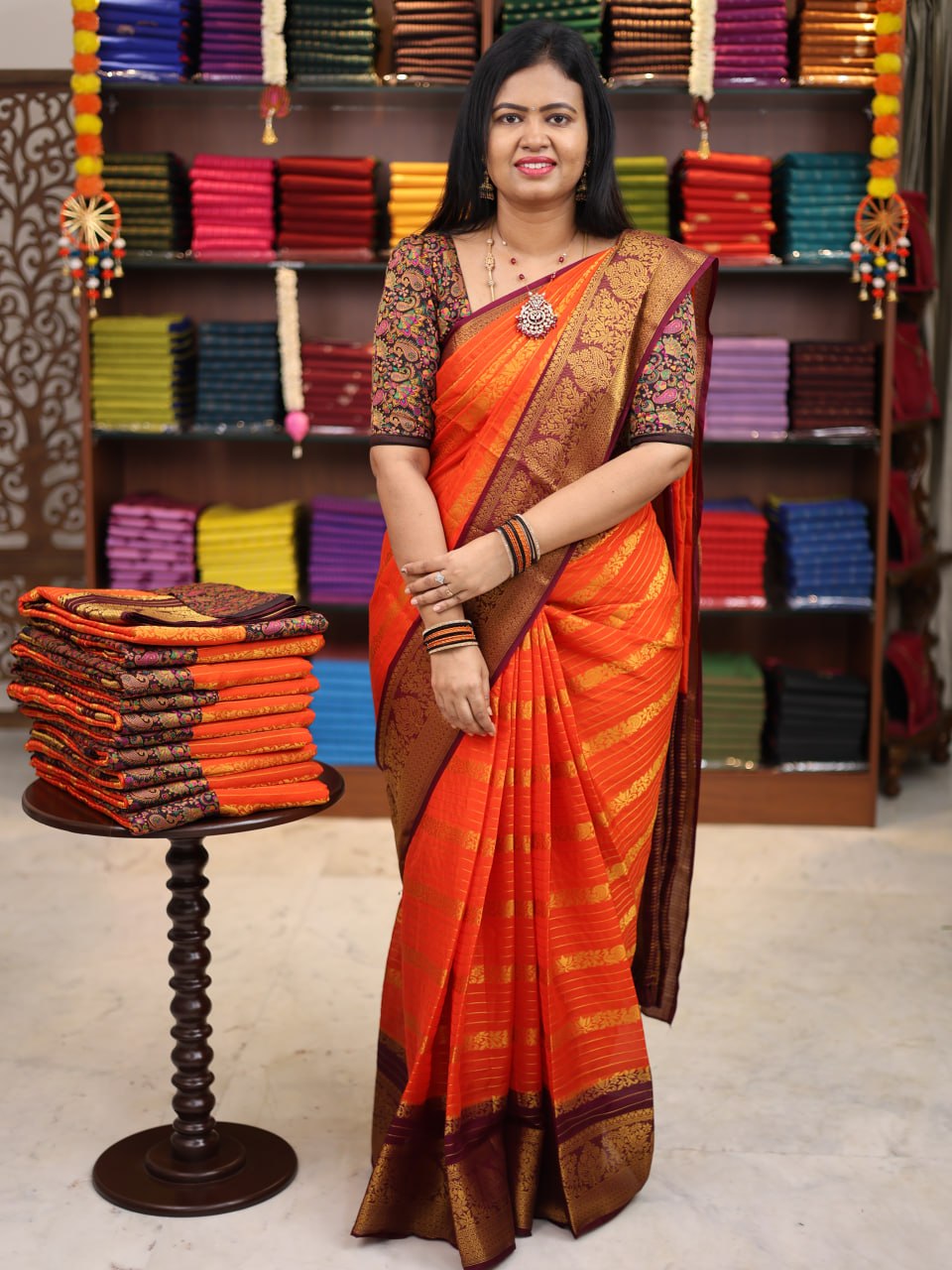Mysore Chiffon Sarees