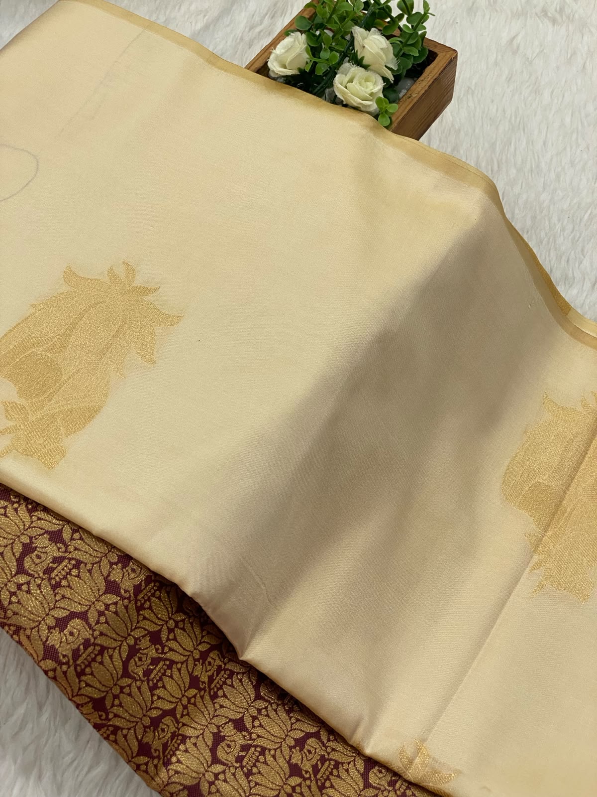 Borderless Soft Silk Saree - vol1