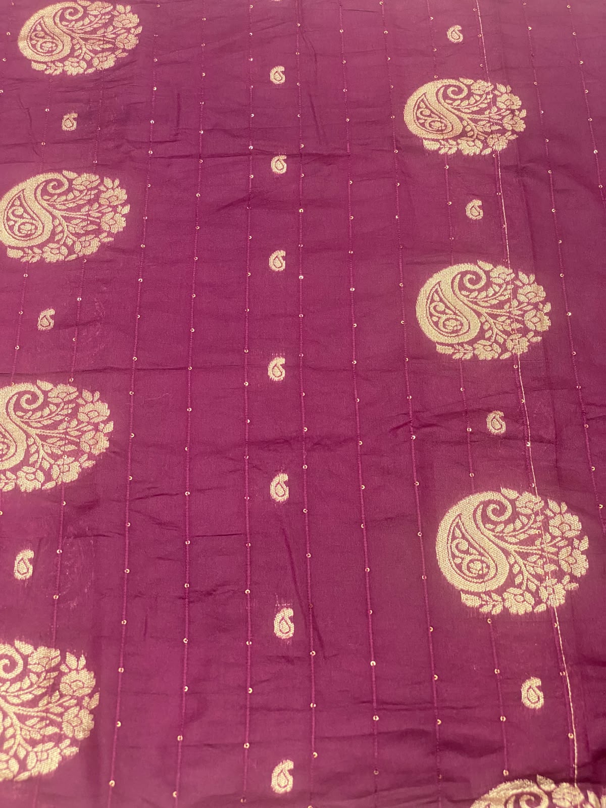 Banarasi Sequence Blouse Metrial