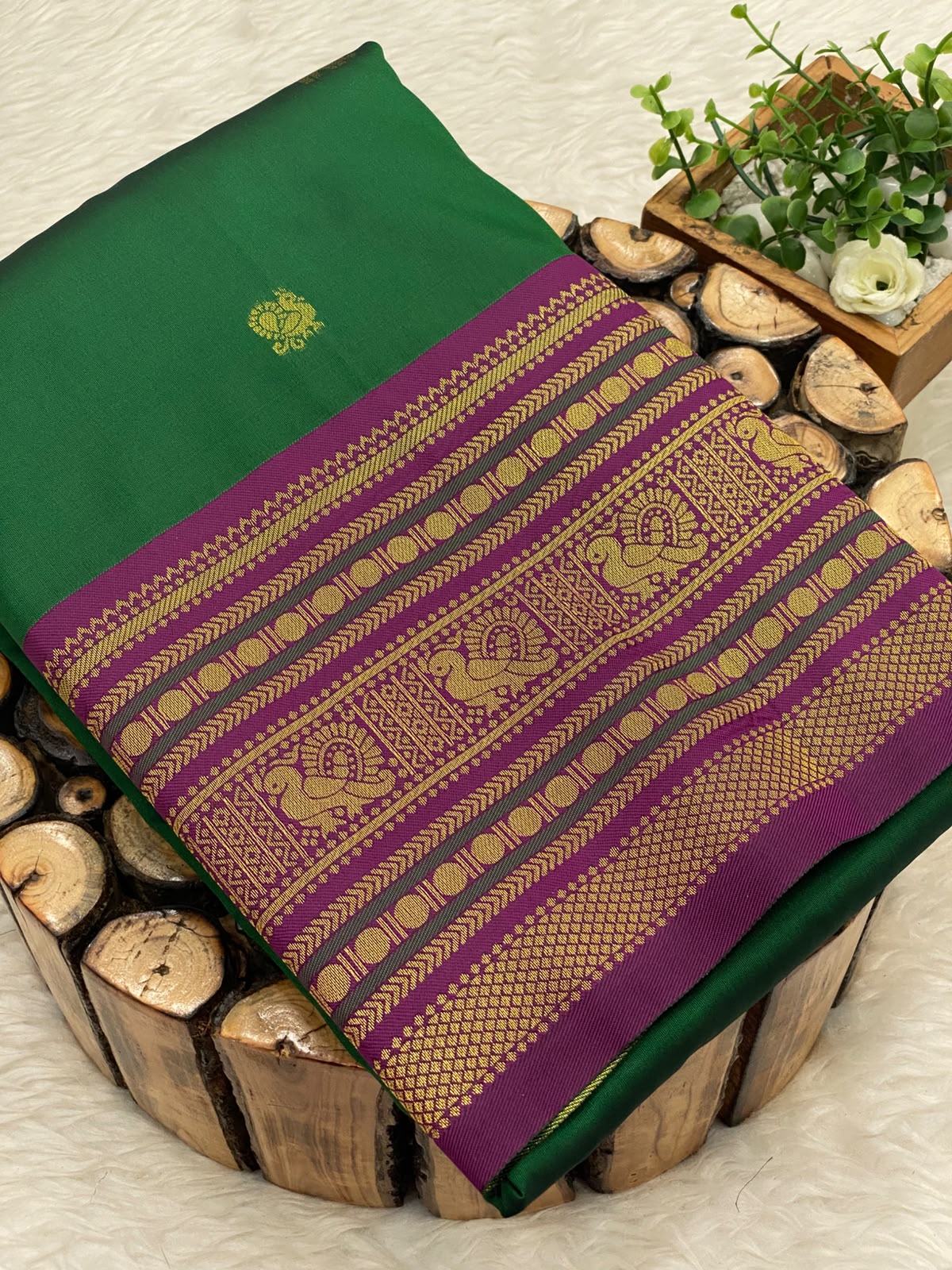 Premium Kanchi Butta Sarees