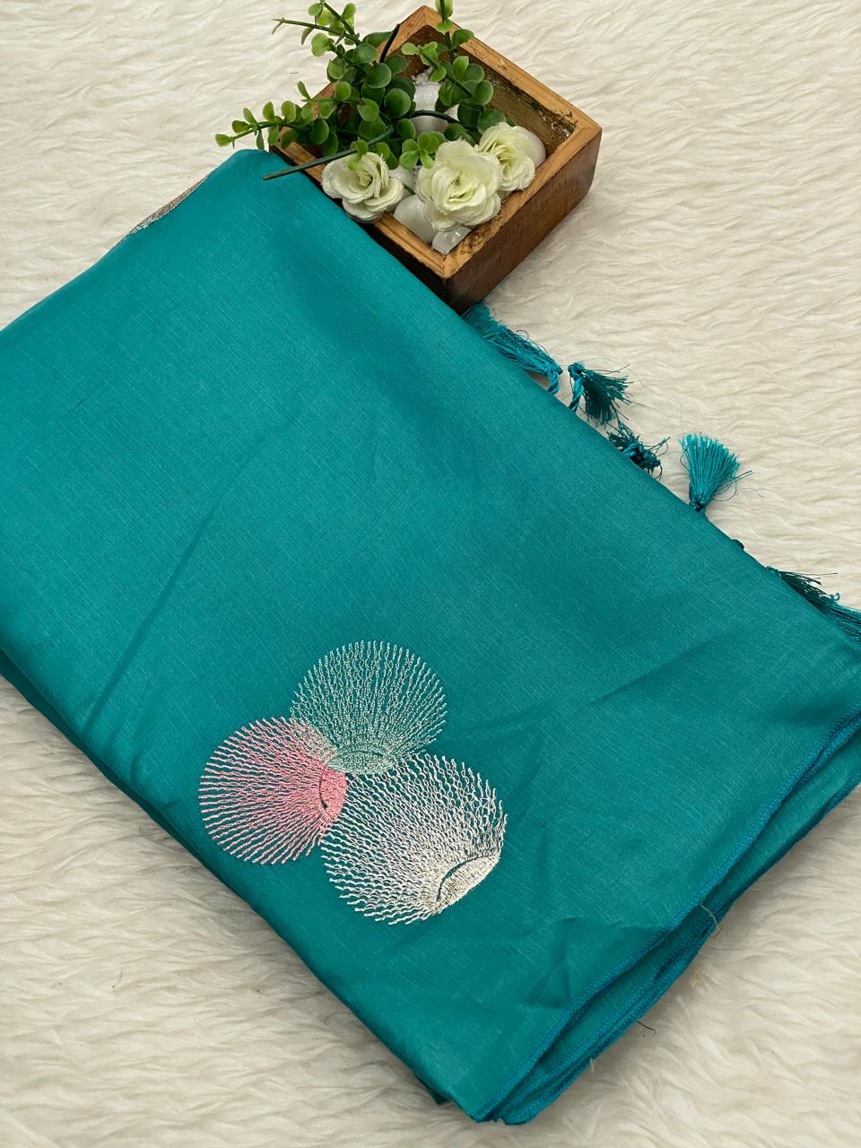 Butter silk sarees