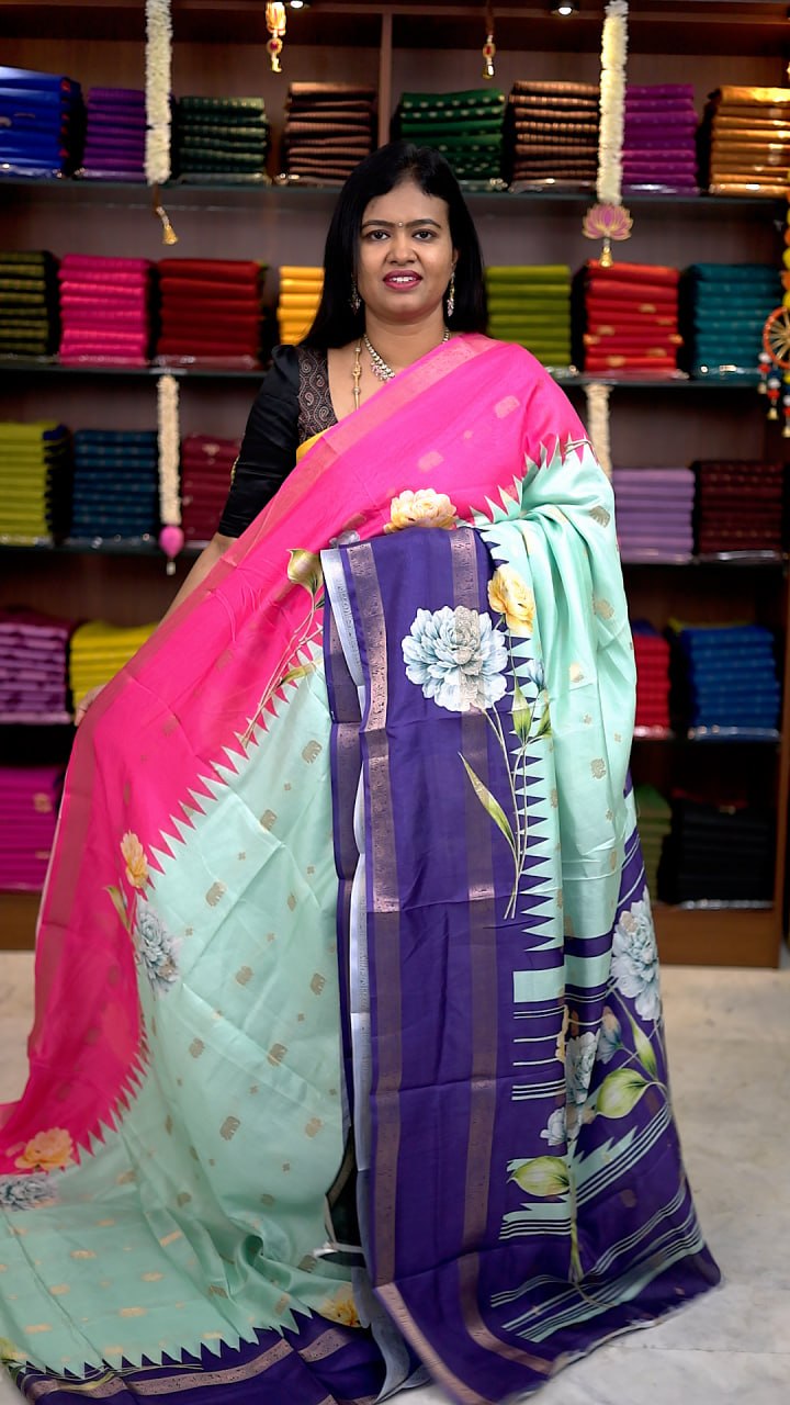 Semi Dola Silk Sarees