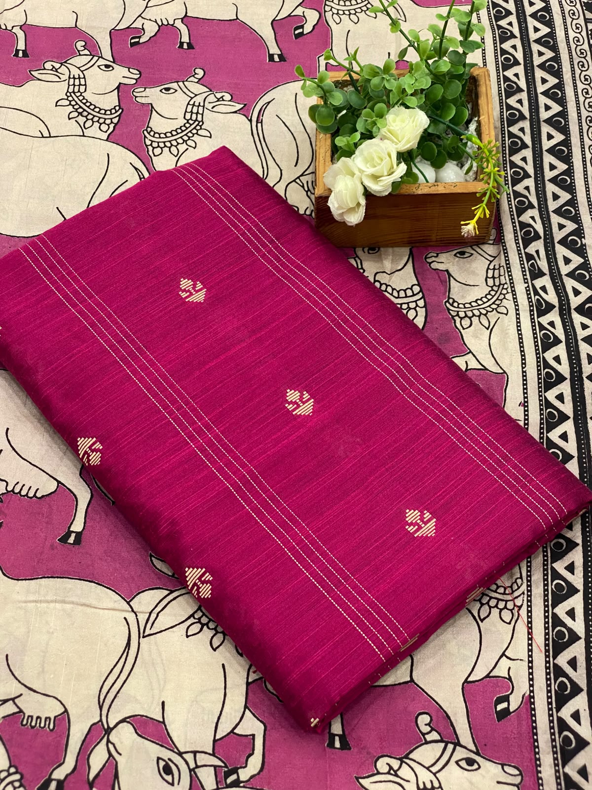 2 Pc Raw Silk Salwar