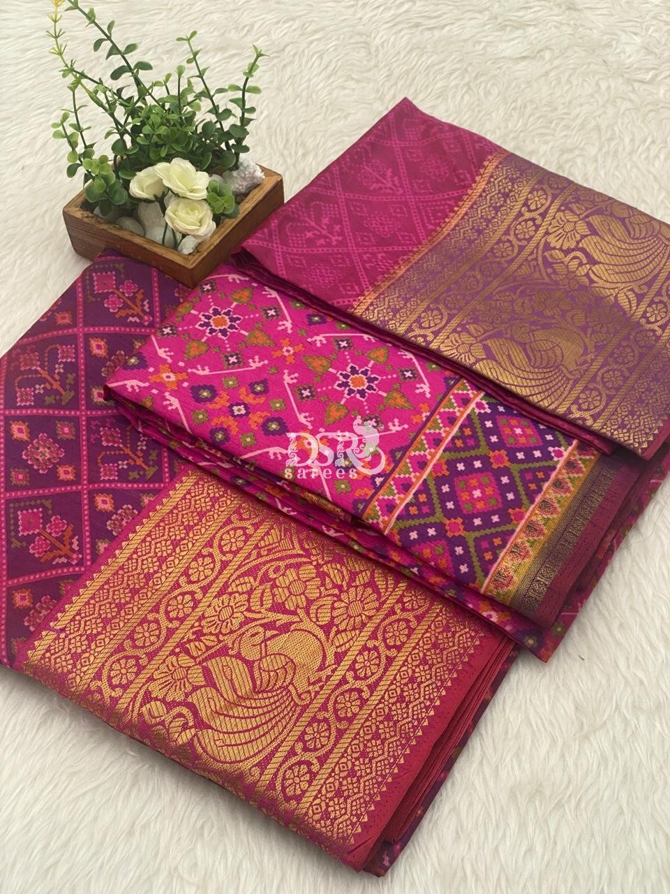 Patola Silk Half Saree