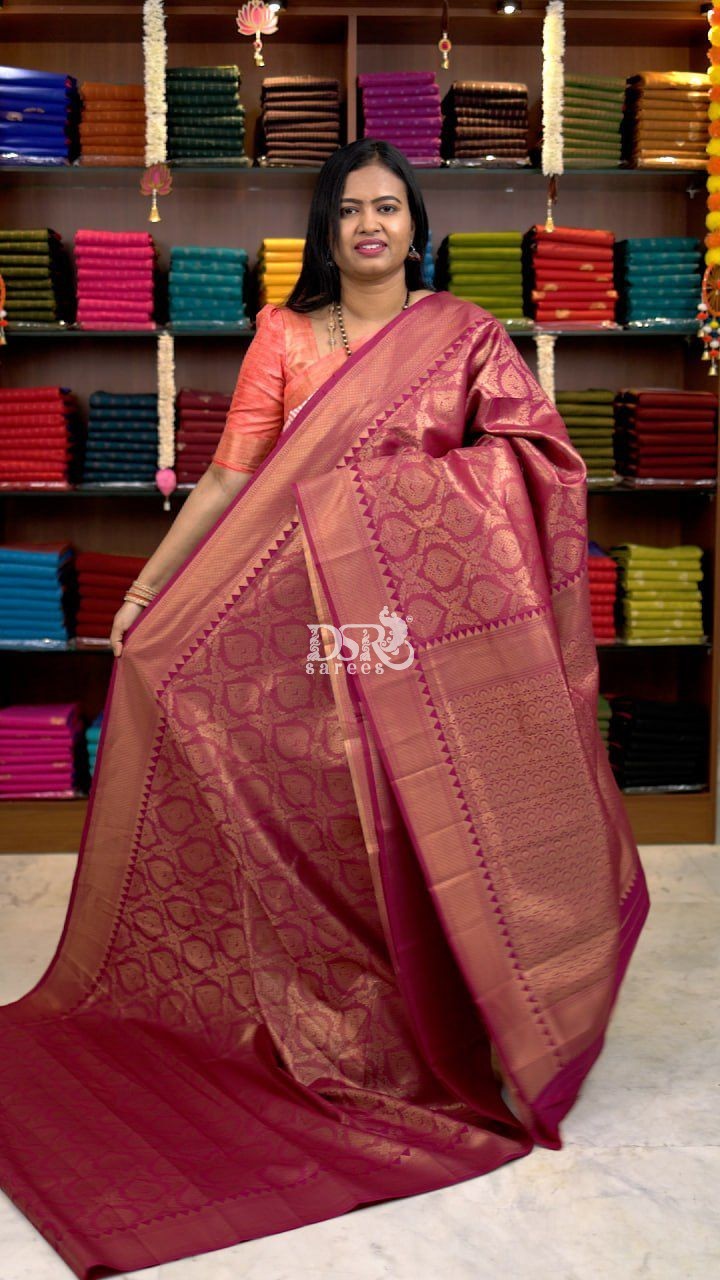 Kanchi Brocade Silk Sarees