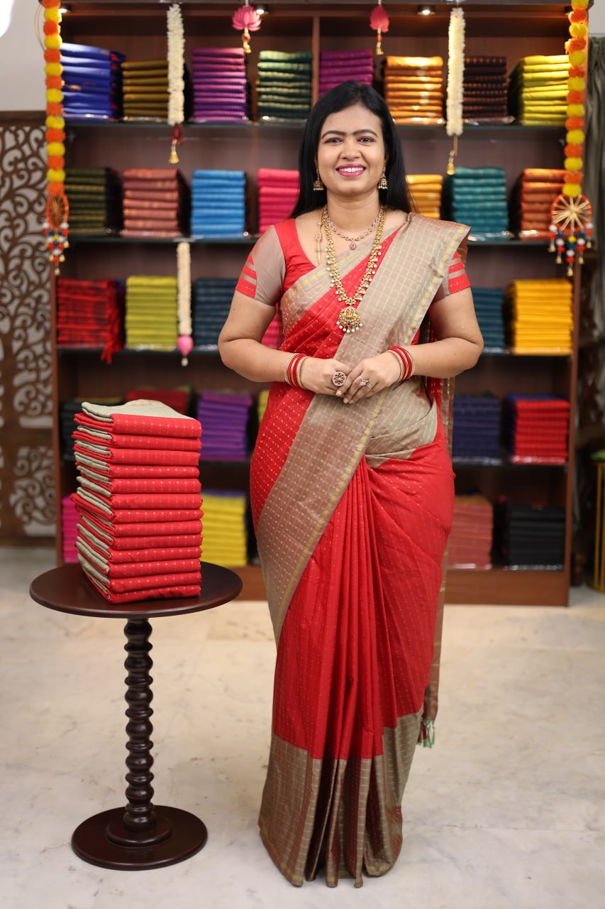 Arani Vairaooshi Bridal Soft Silk Saree