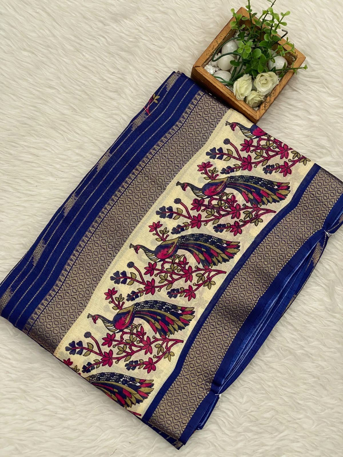 Semi Dola Silk Sarees