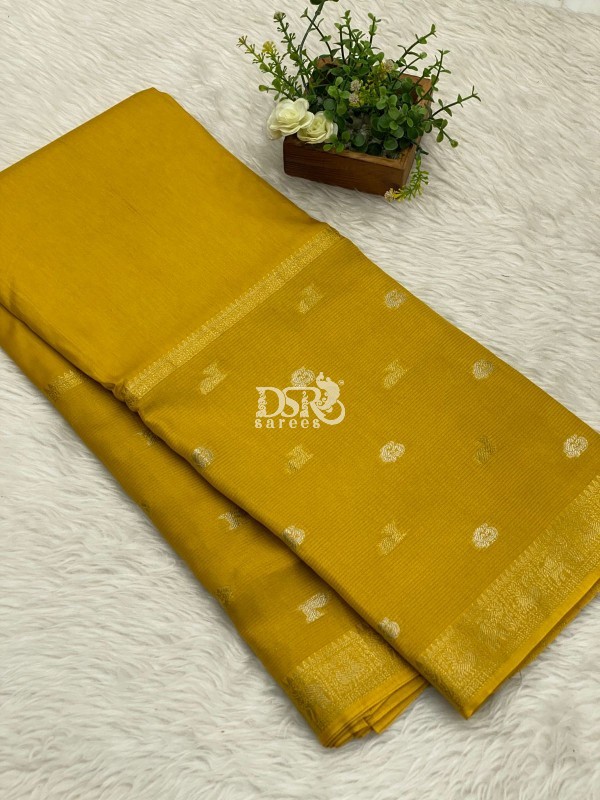 Pure Viscose silk saree