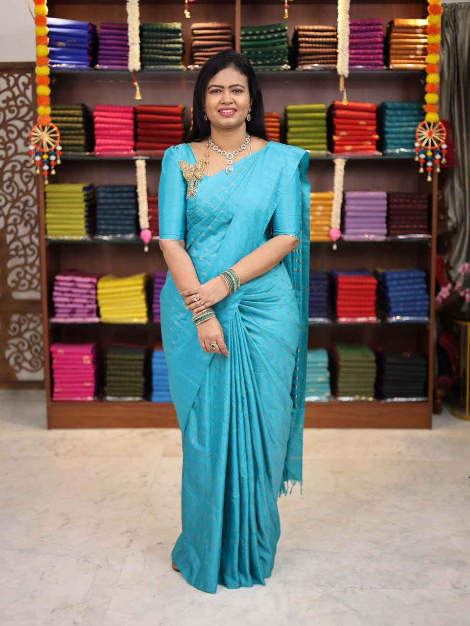 Arani Vairaooshi Bridal Soft Silk Saree