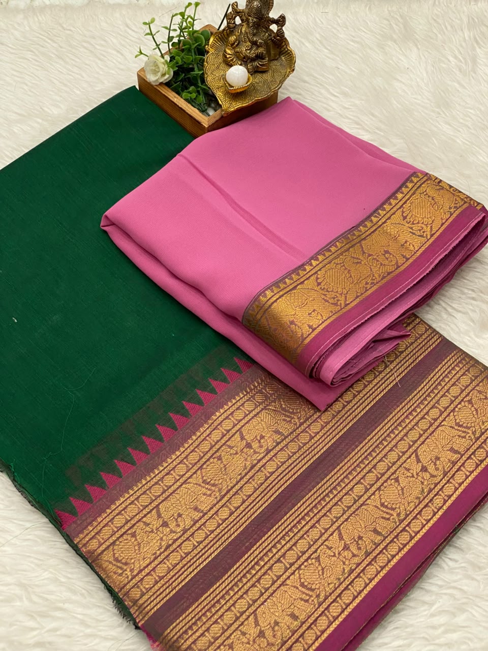 Chettinadu Cotton Half Saree-Vol1