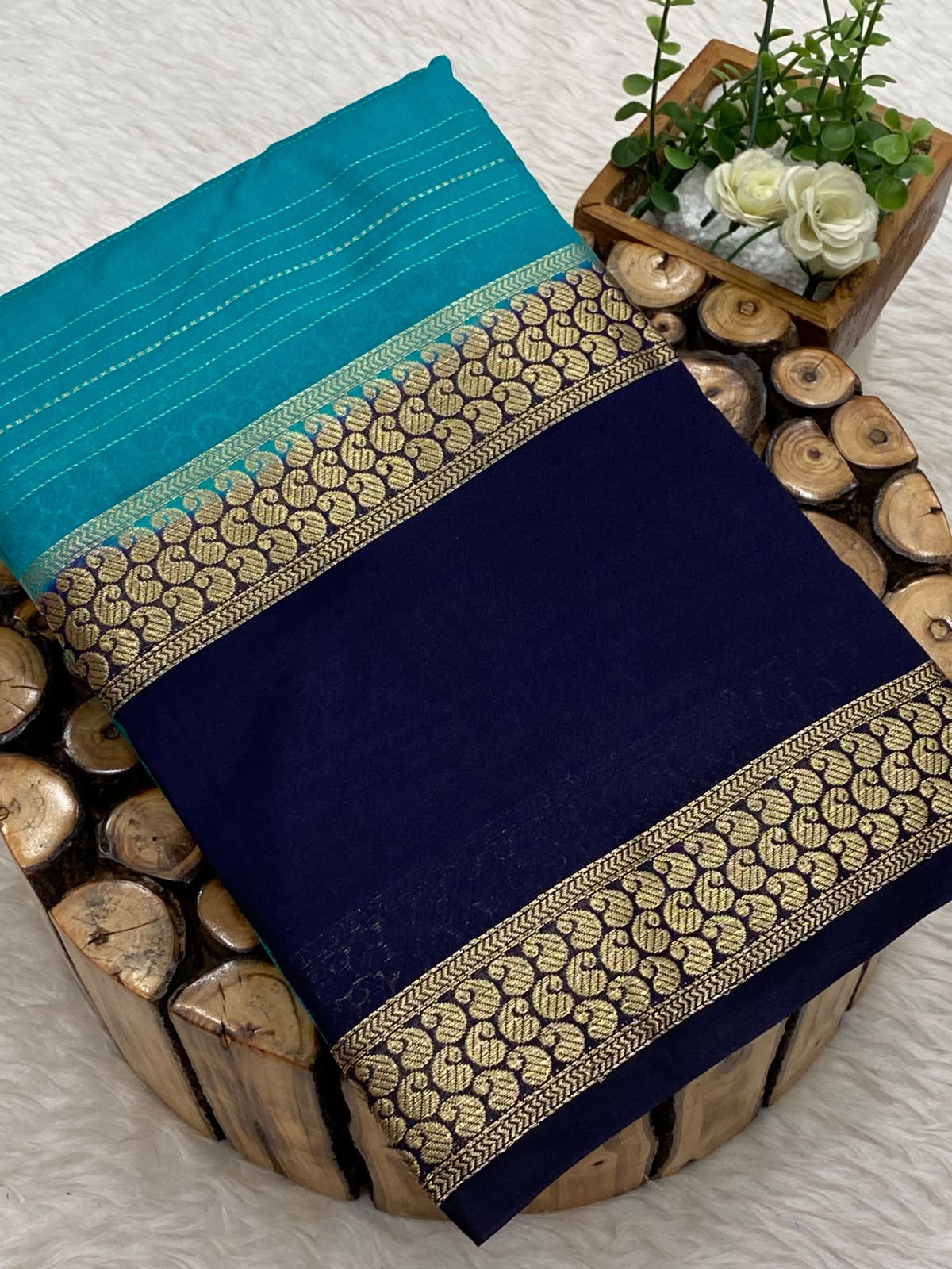 Viscose Crepe Silk Sarees -vol1
