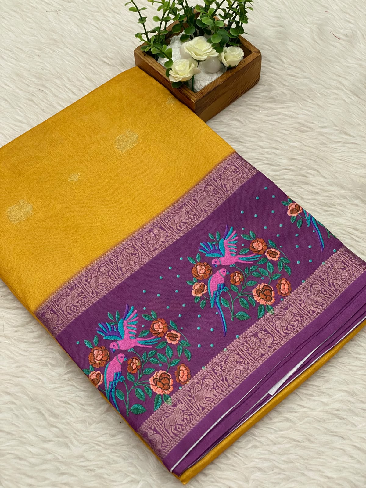 Semi Dola Silk Sarees