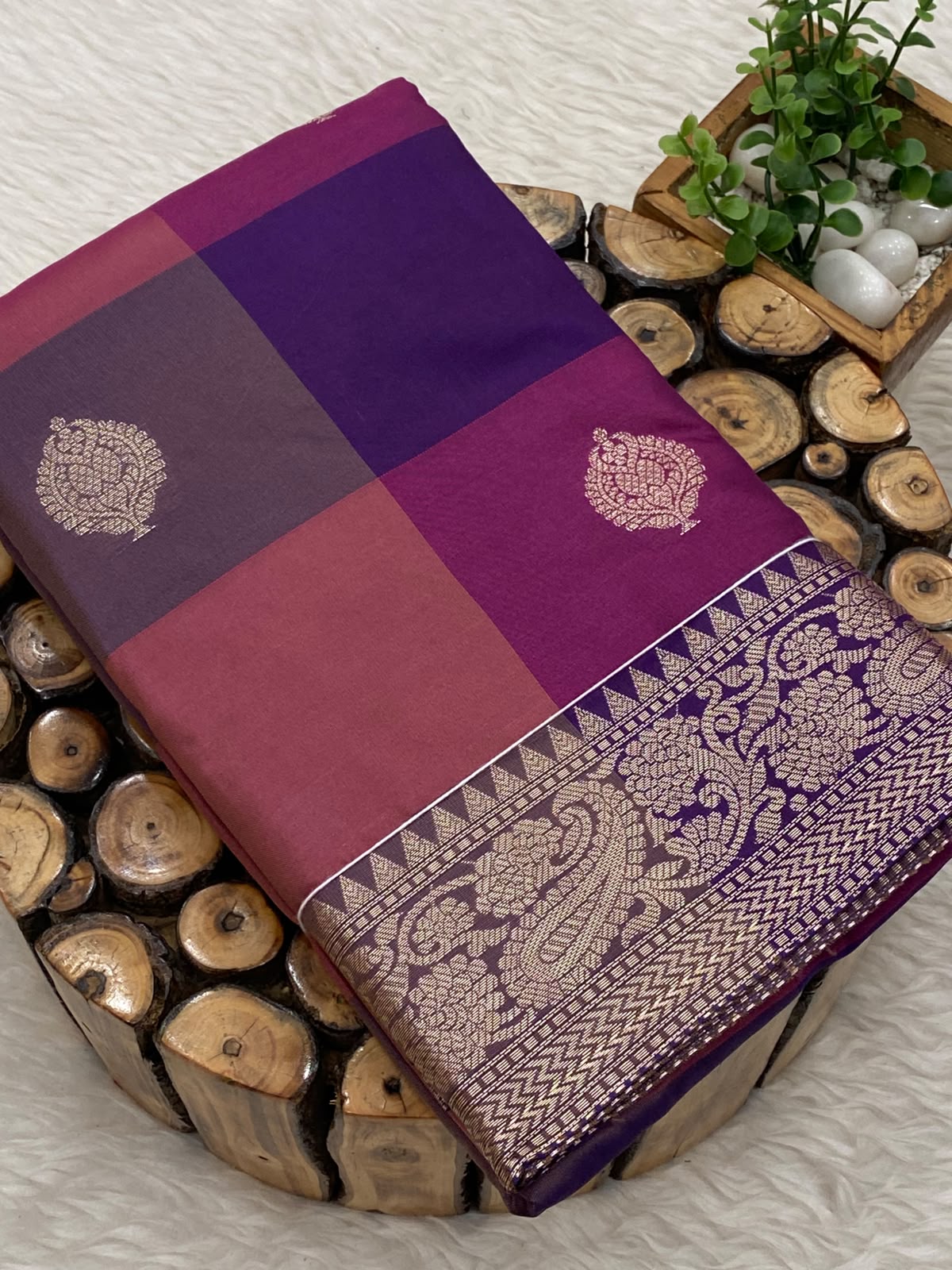 Paalum Pazhamum Katan Bridal Saree