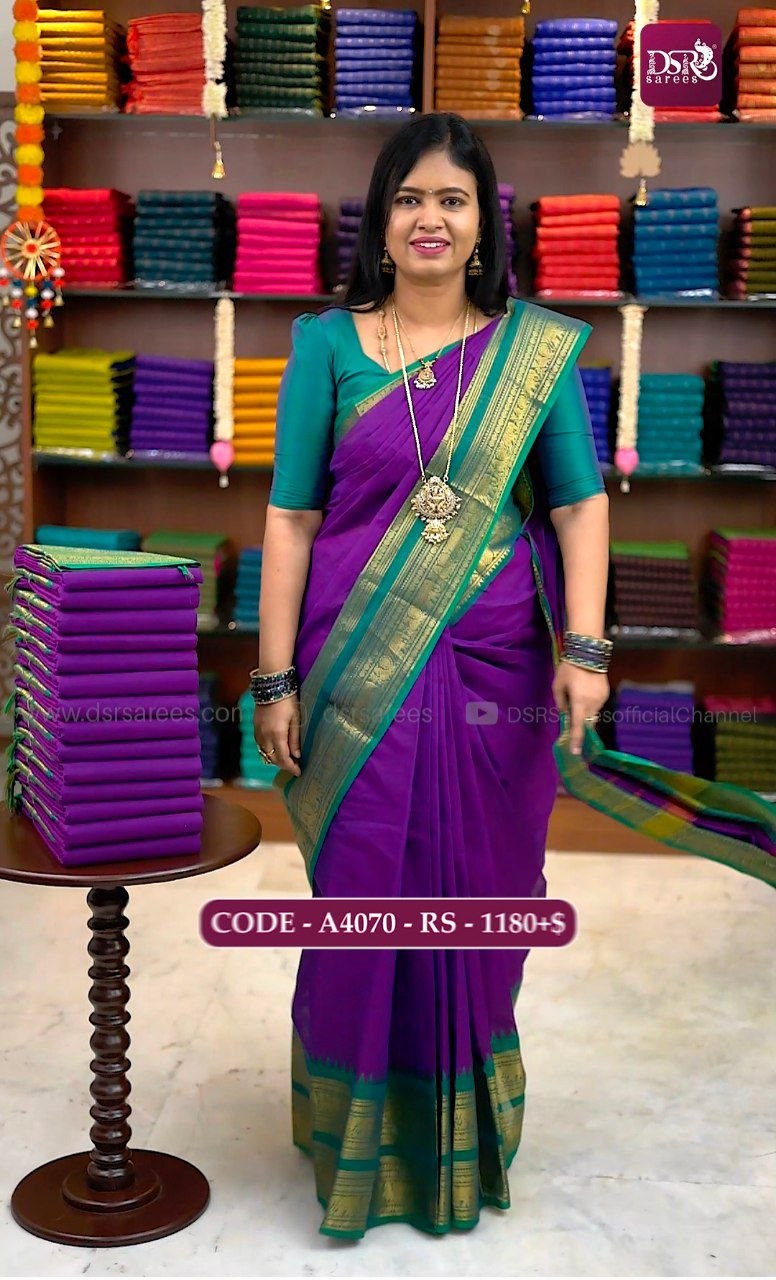 Chettinadu Cotton Sarees W/B
