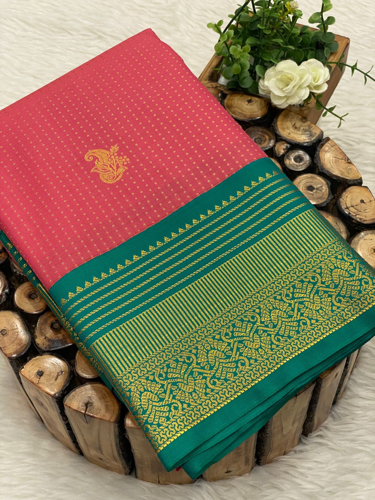Premium Kanchi Korvai Border Saree-vol1