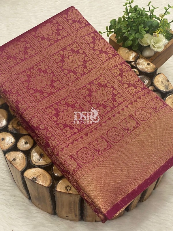 Kanchi Brocade Silk Sarees