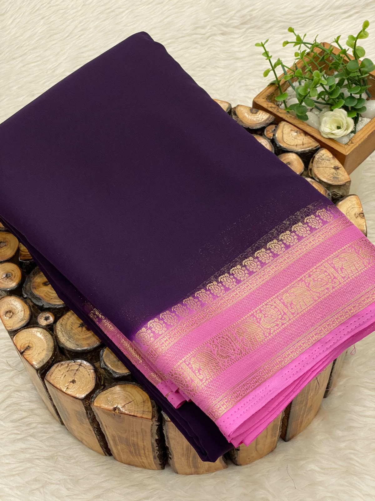 Mysore georgette Sarees