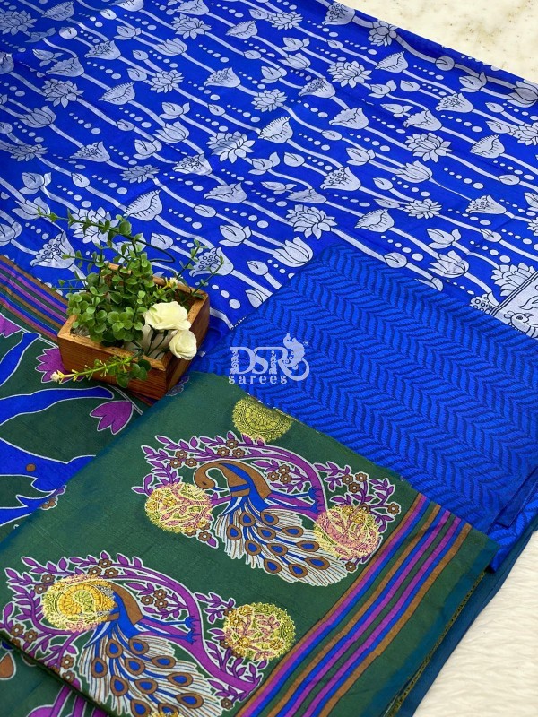 Semi Patola Silk salwar