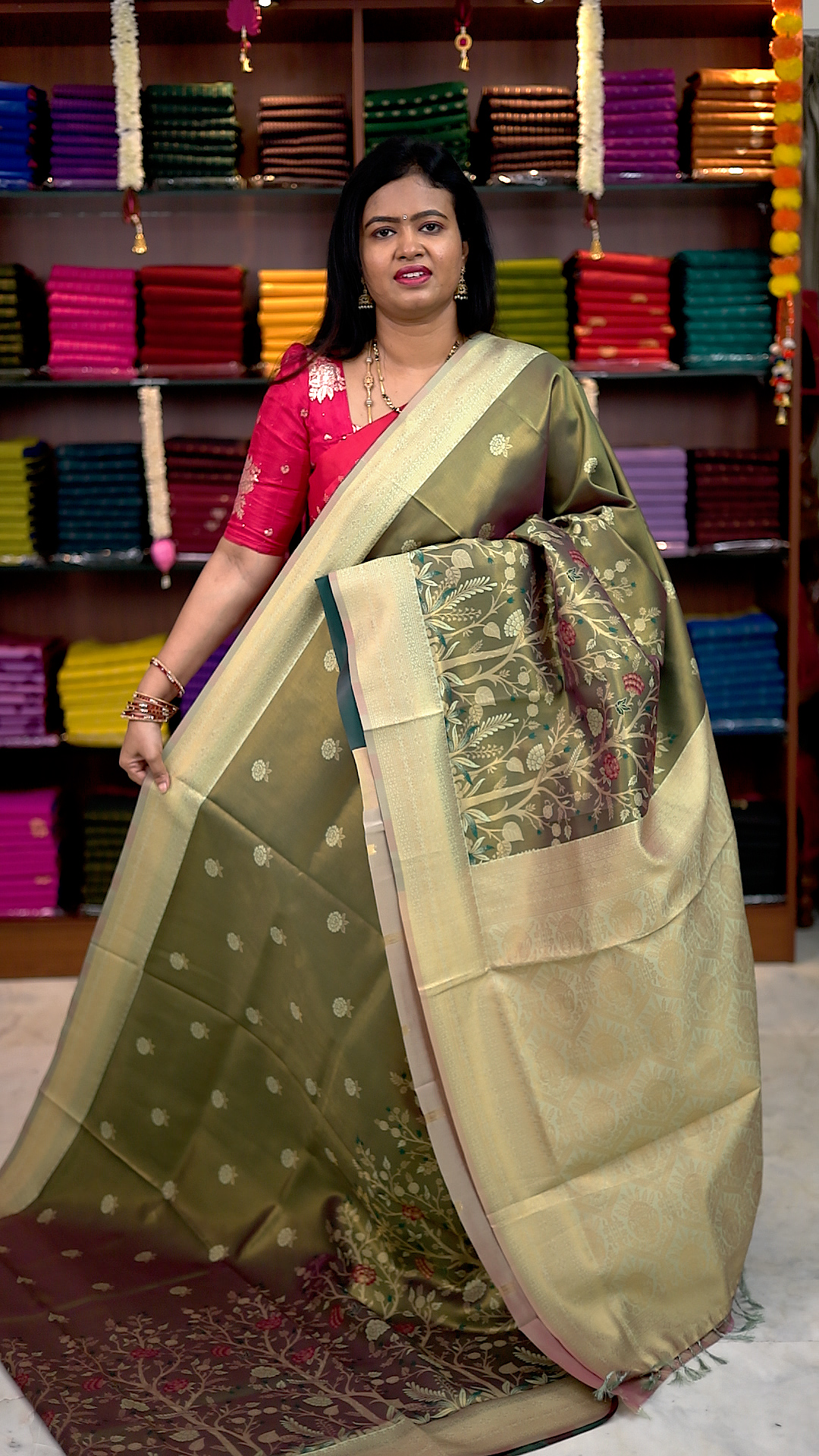 Kanchi Semi Silk Sarees - vol1