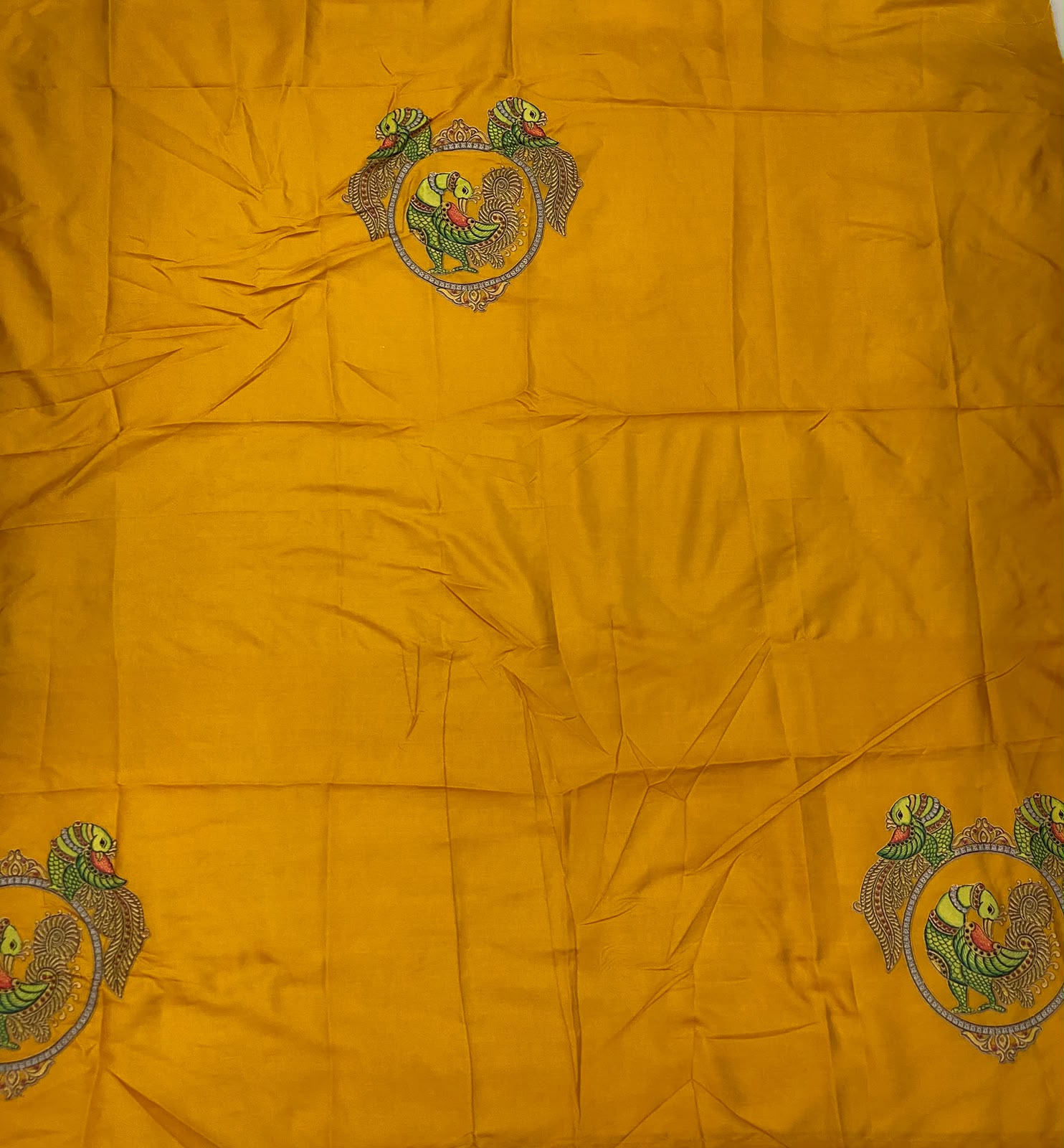 Tanjore painted blouses voll
