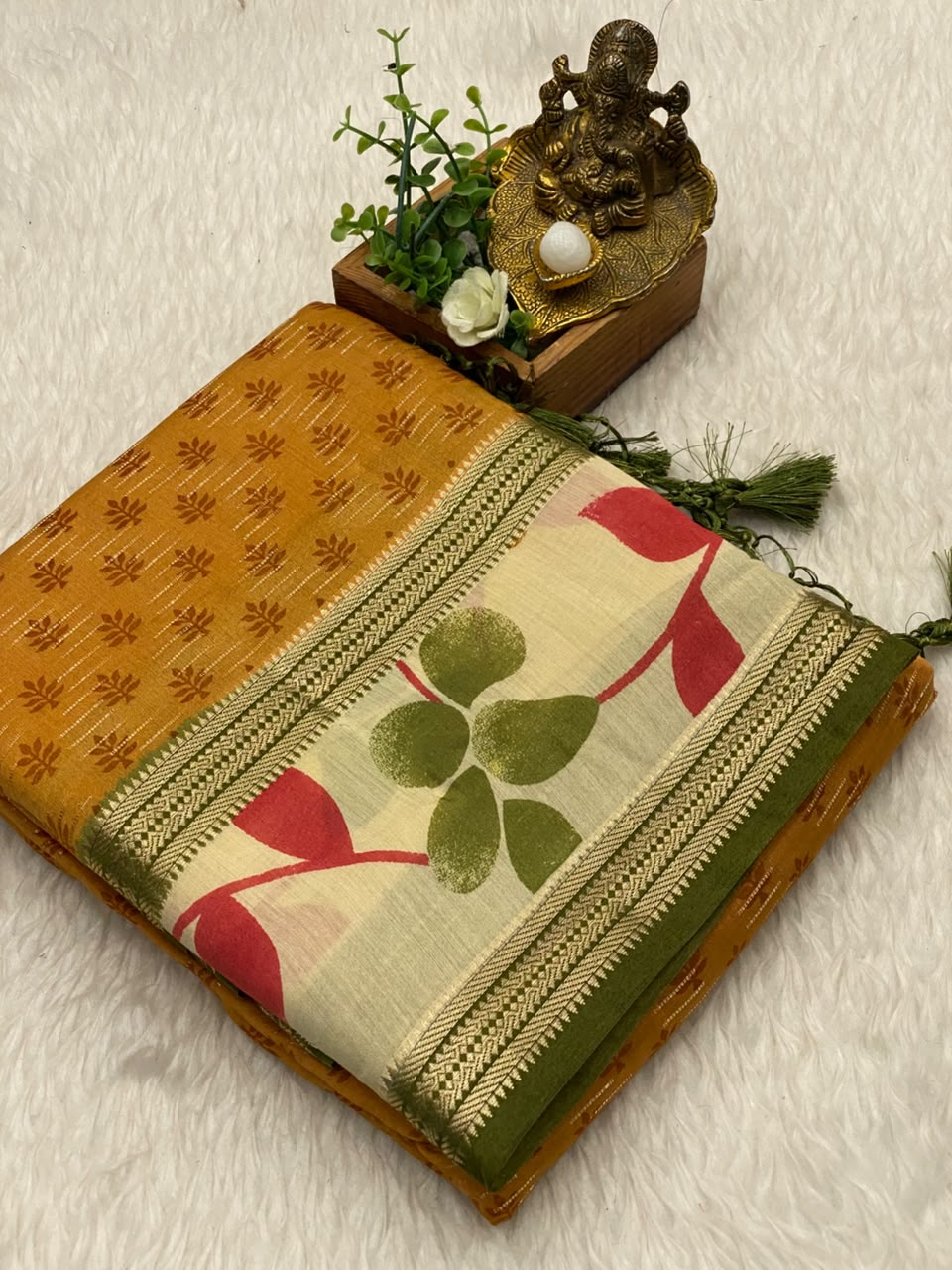 Banarasi Chanderi Cotton Saree