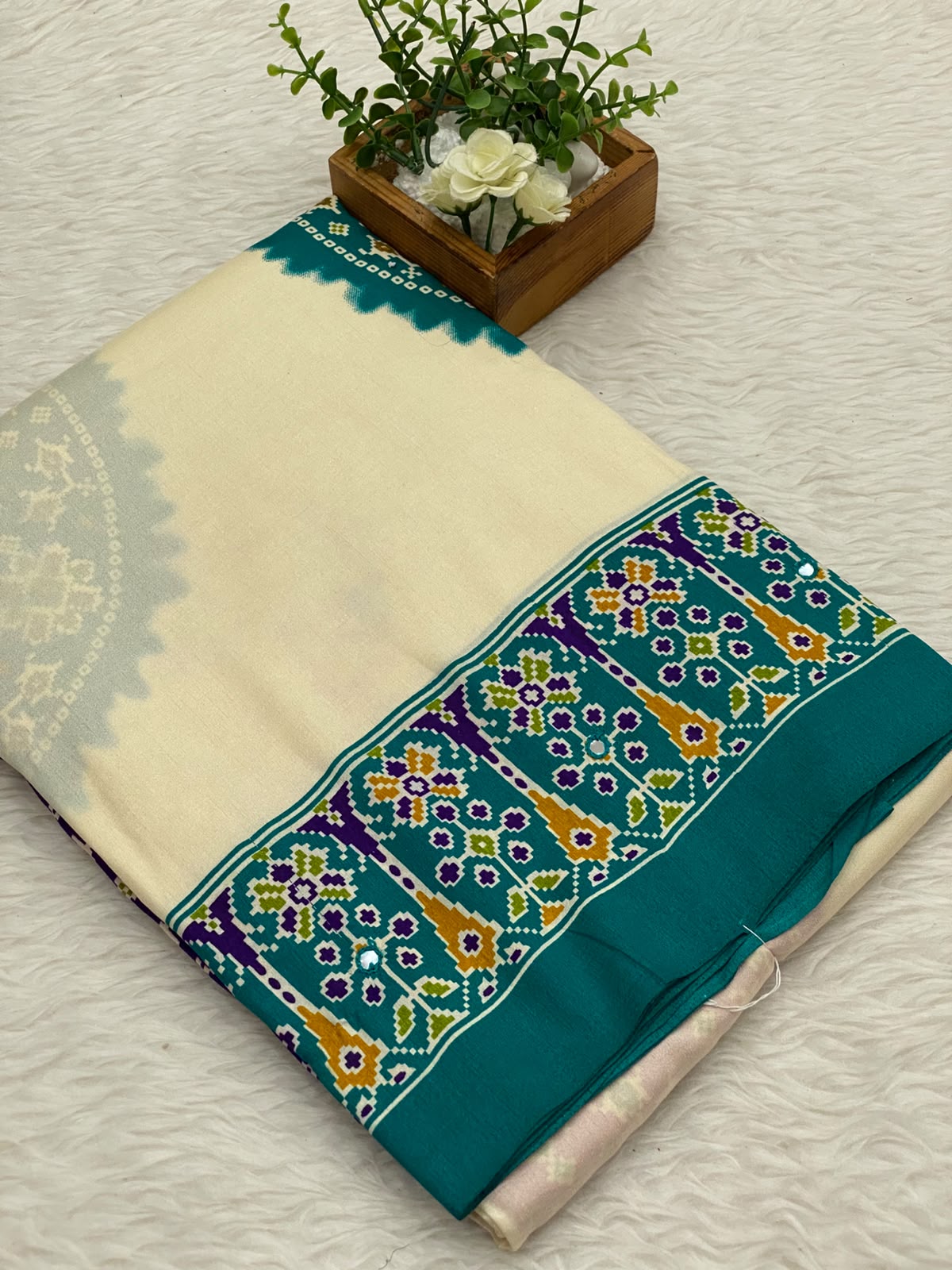 Viscose Chiffon Sarees-vol1