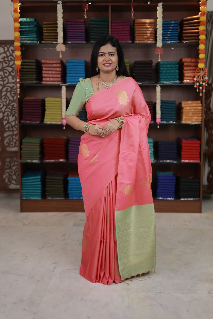Borderless Soft Silk Saree - vol1