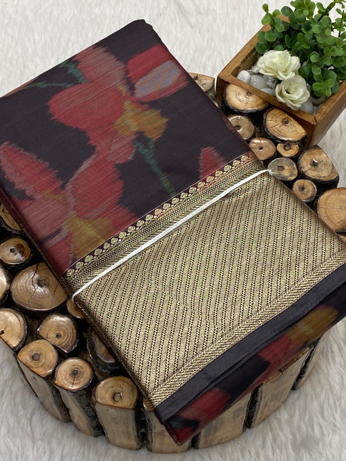 Bridal Printed Silk Sarees